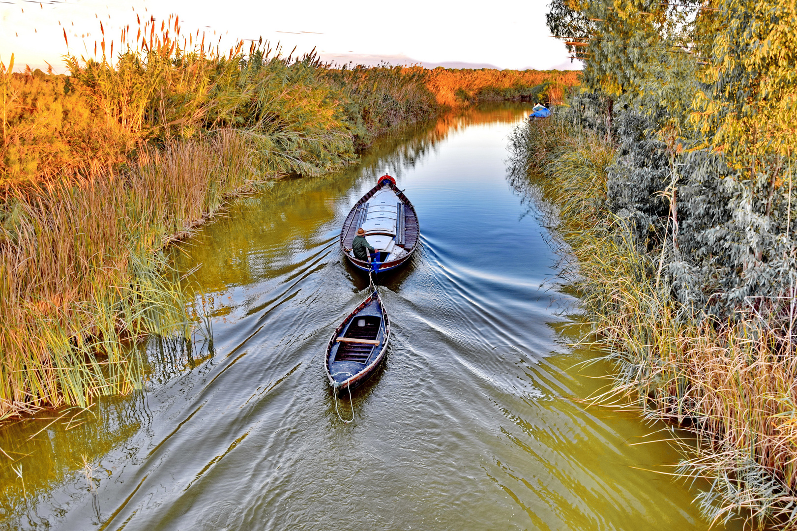 Albufera Naturpark Wasserwege