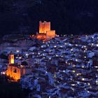 Alcalá del Júcar im Abendlicht