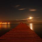 Alcudia bei Nacht zu meinen Füssen