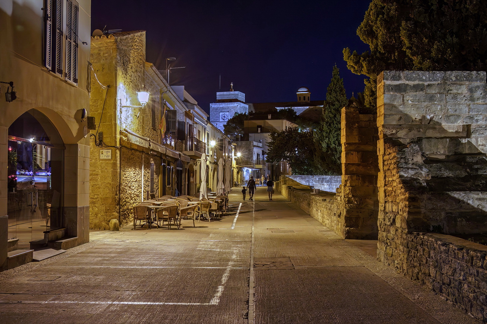 Alcudia by night