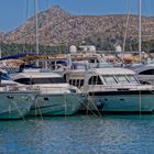 Alcudia ein Yachthafen in dem jede Menge Geld geparkt ist