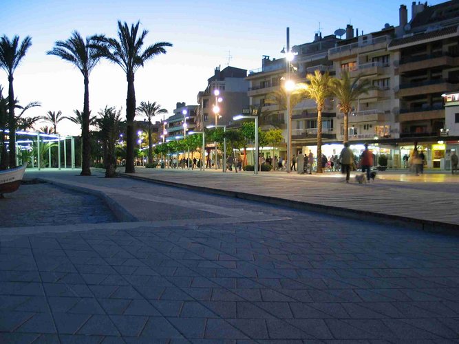 Alcudia Hafen Promenade