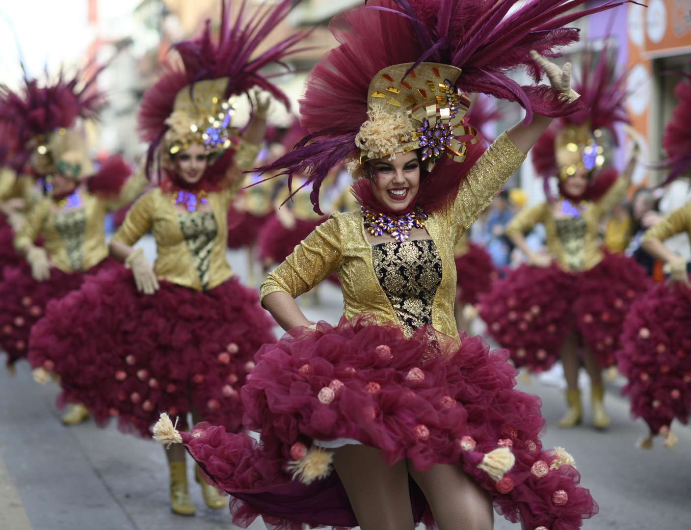 Alegría en el carnaval