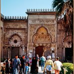 Aleppo - Eingang zur Omaijadenmoschee - aus dem 7./8. Jahrhundert