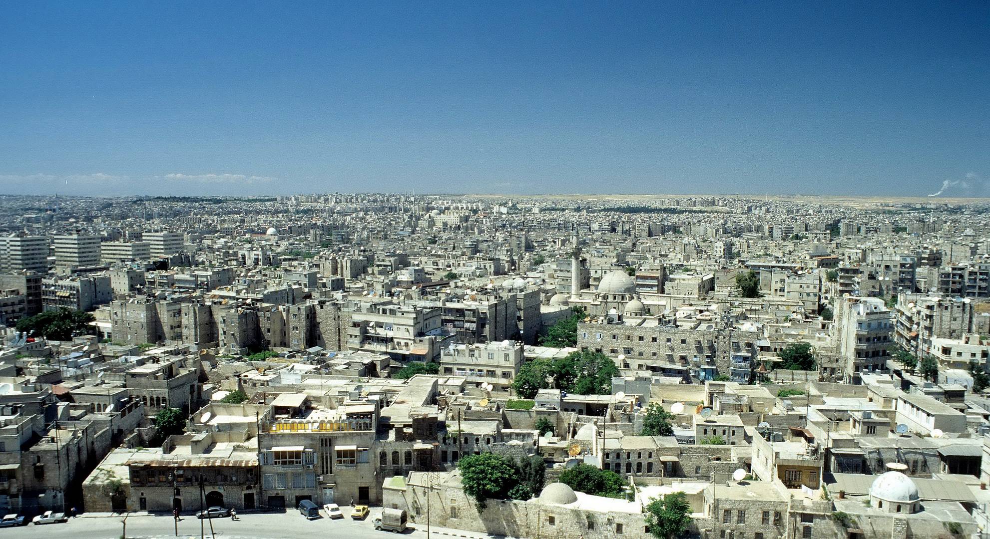 Aleppo - Syrien Dachlandschaft