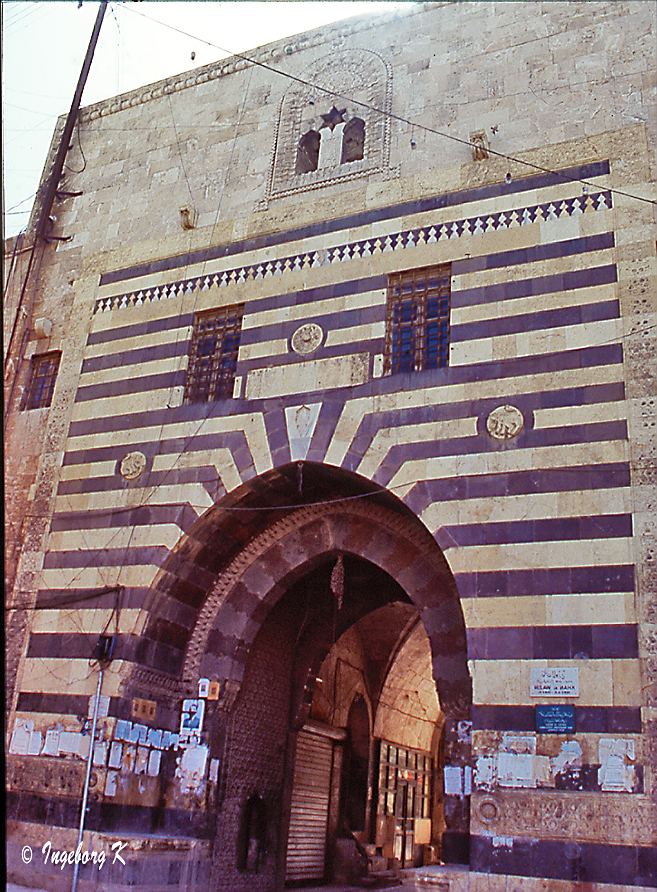 Aleppo - Syrien - Tor zum alten Bazar