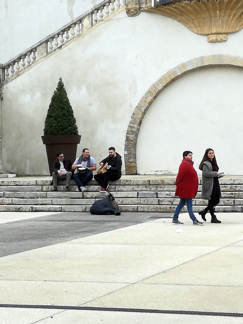 Alès - Musiciens de rue ..