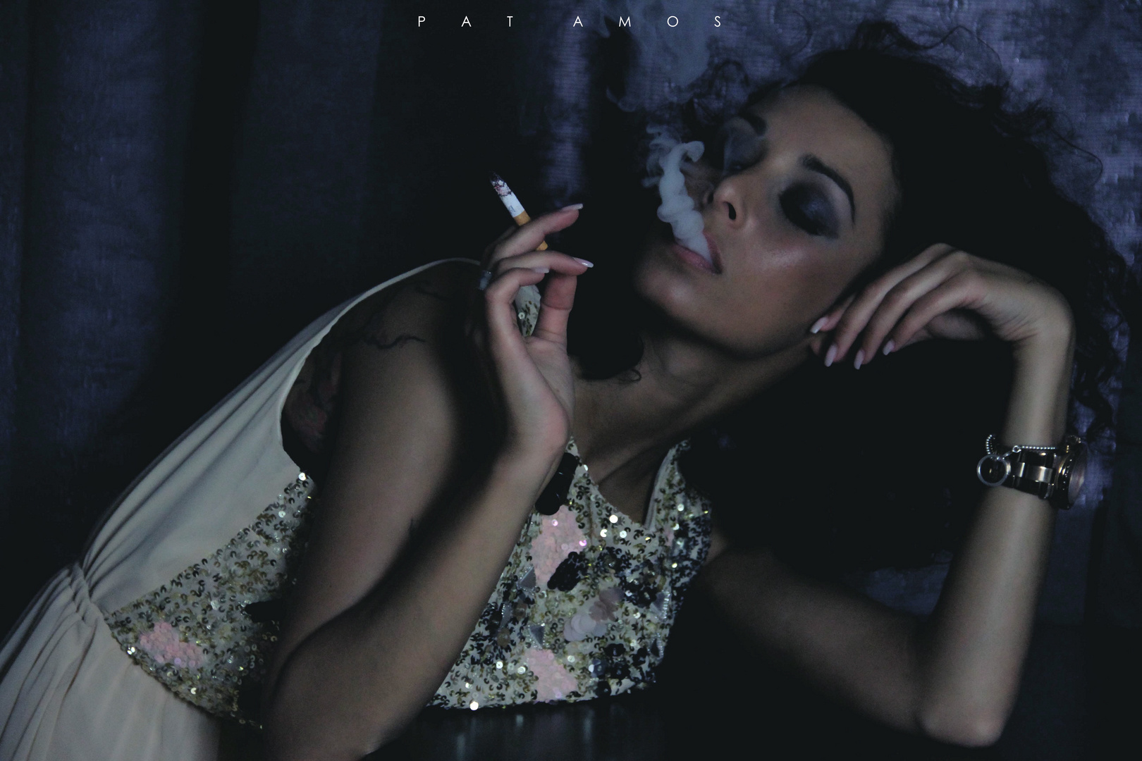 Alessia Shooting by Pat Amos - SMOKE