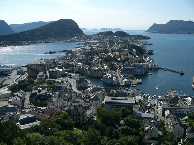 Alesund am 23.Juli 2006