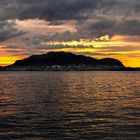 Alesund am Abend mit Schiffen 001a