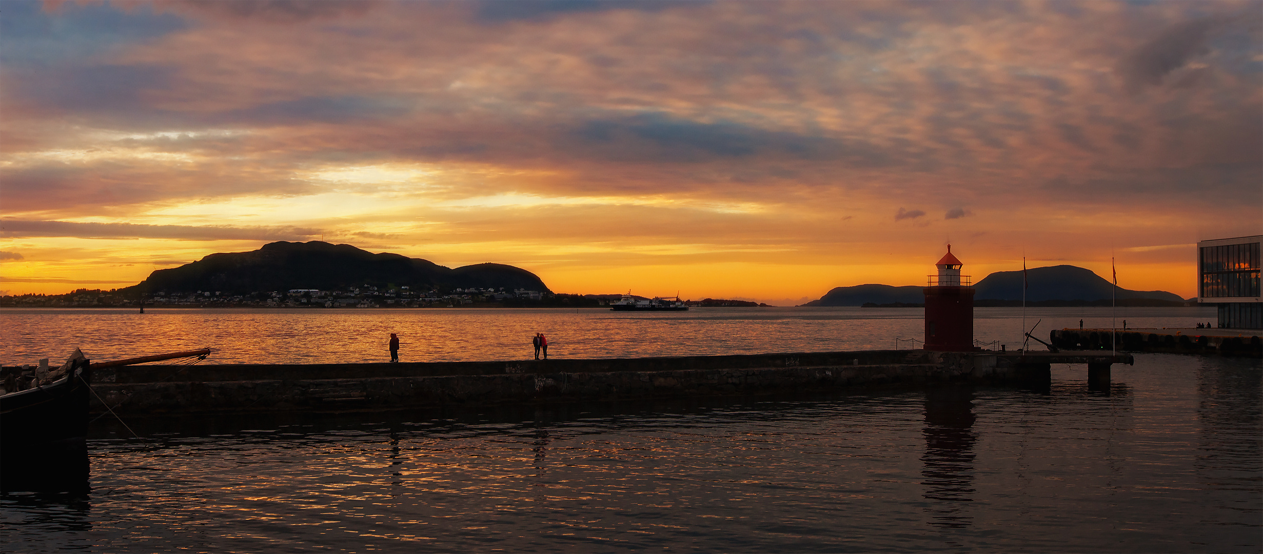 Alesund am frühen Abend 001