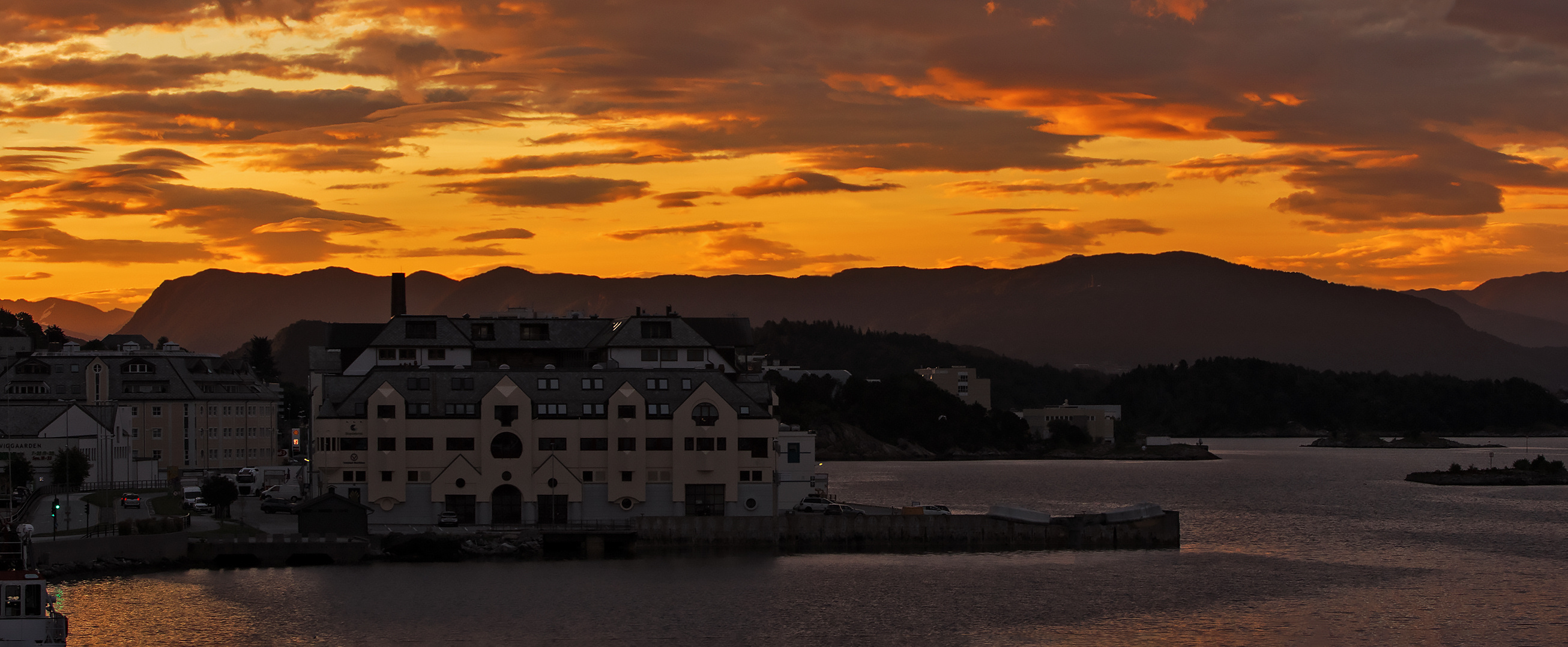 Alesund am Morgen 