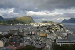 Alesund am Morgen