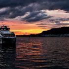 Alesund Hafen am Abend 