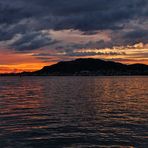 Alesund Hafen am Abend 