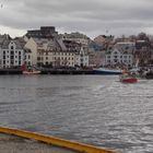 Alesund, Hafen, Norwegen