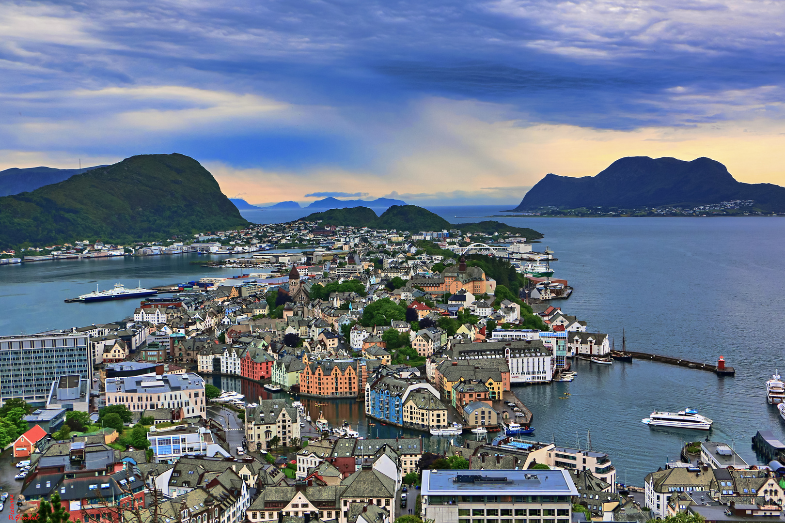 Alesund - Sunset (2)