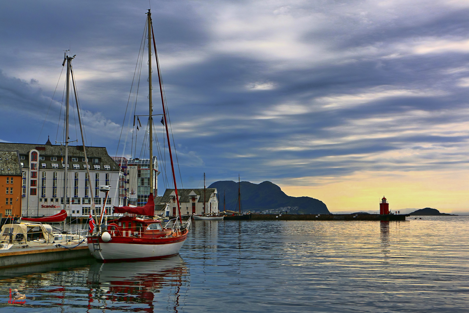 Alesund - Sunset