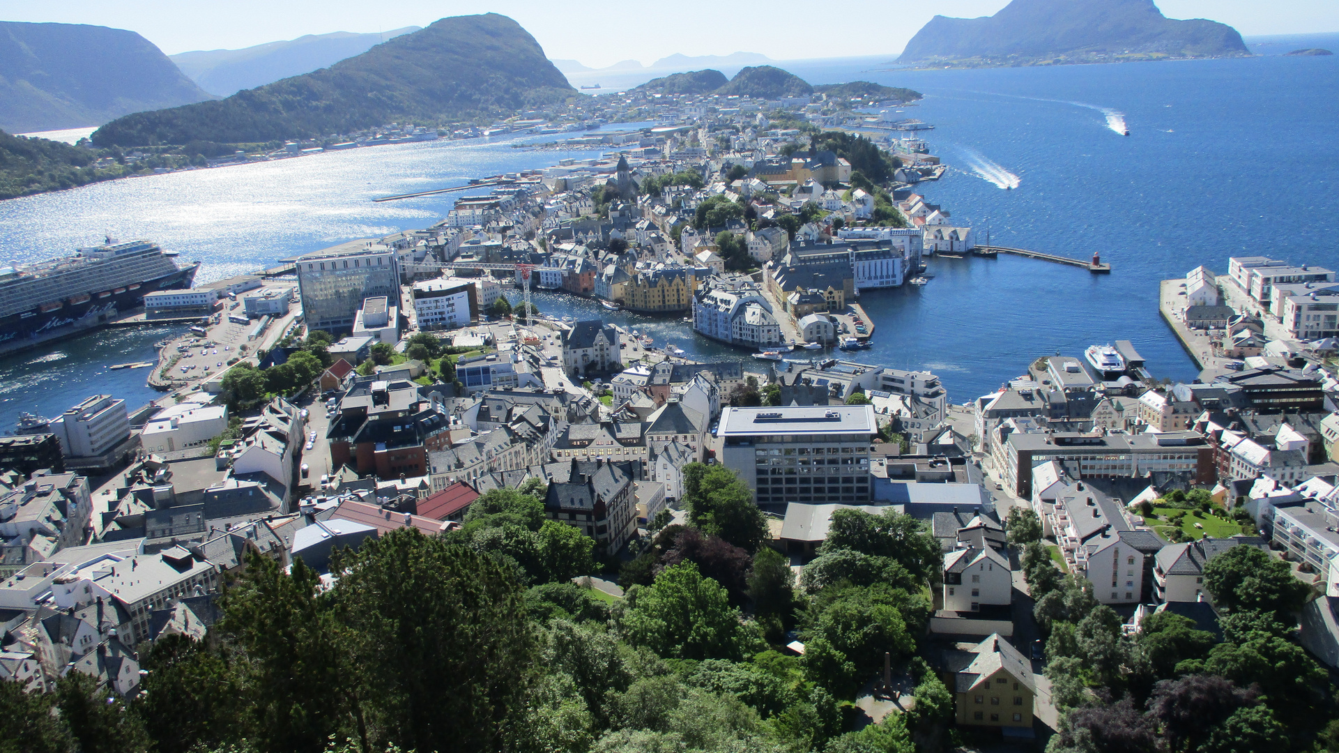 Alesund - Vista desde el mirador