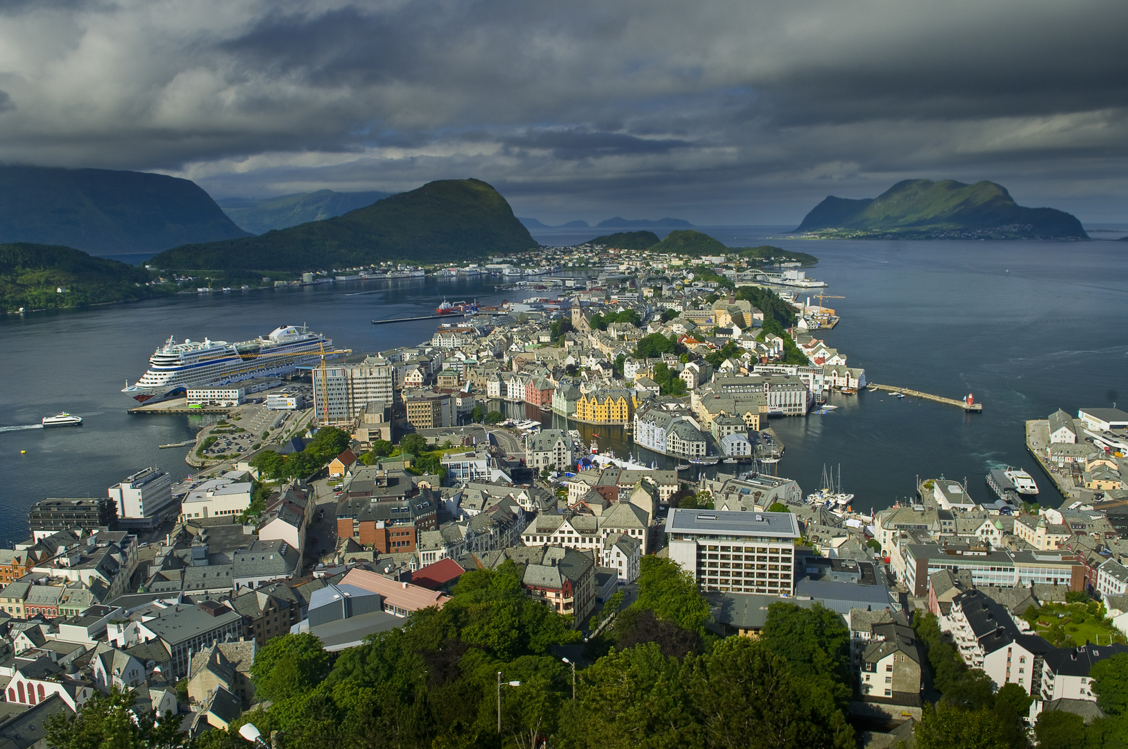 Alesund vom Aksla