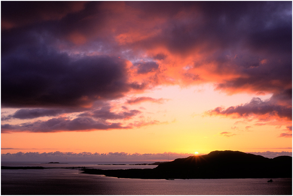 Alesunder Sonnenuntergang