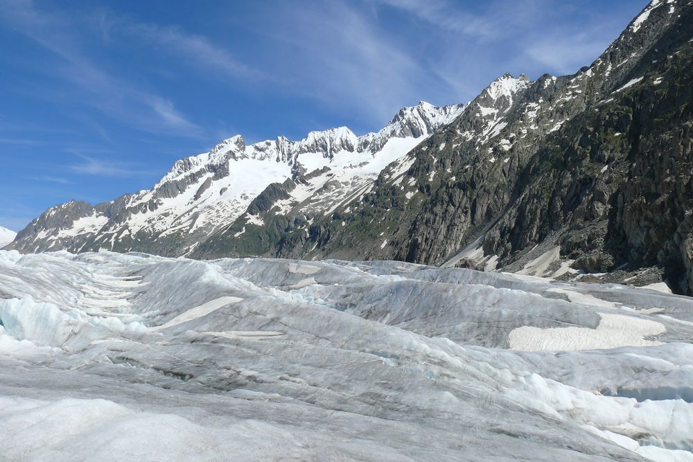 Aletsch-Gletscher Wallis_Schweiz von Alex K. Beck 