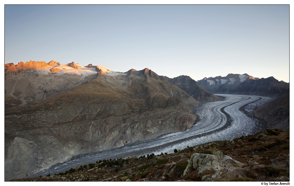 Aletsch im Morgenlicht