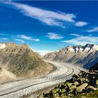 Aletschgletscher 19 km lang