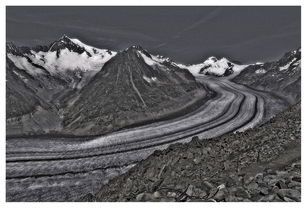 Aletschgletscher ...