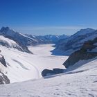 Aletschgletscher am Jungfraujoch