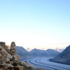 Aletschgletscher am Morgen