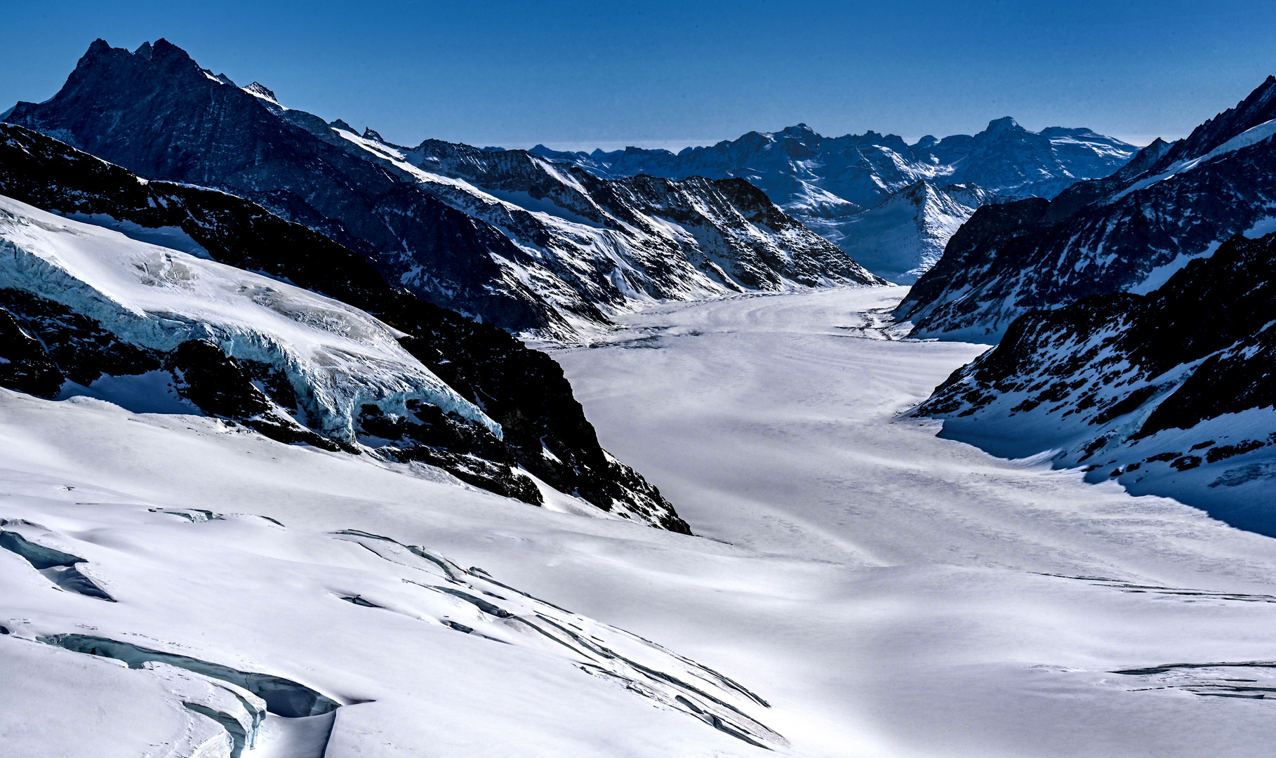 Aletschgletscher Jungfraujoch