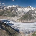 Aletschgletscher - Luftbild