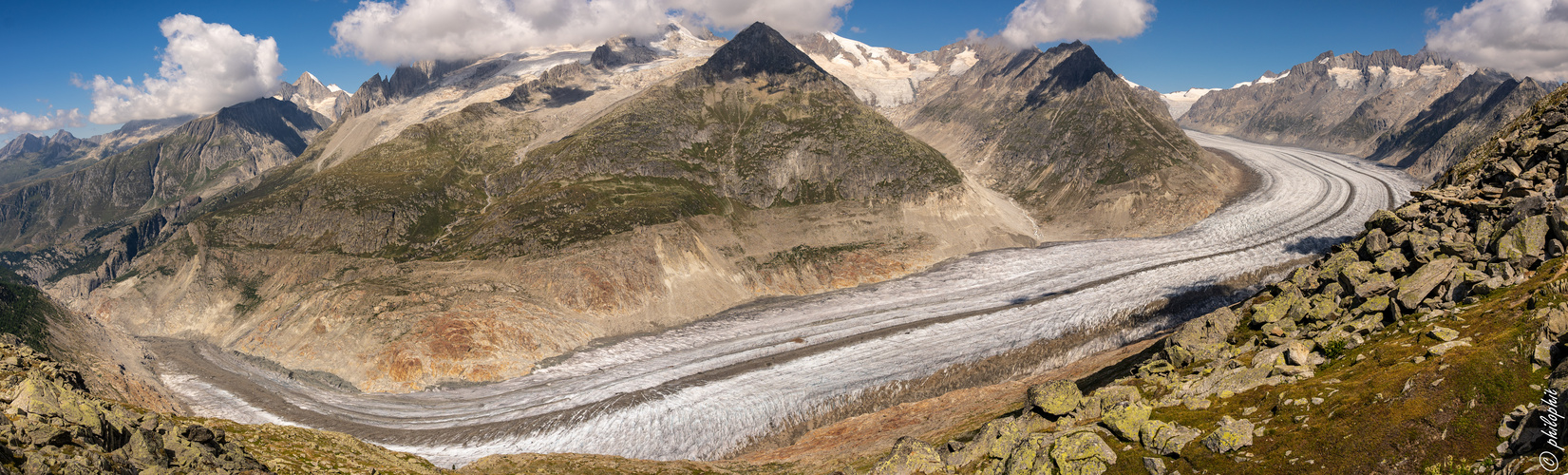 Aletschgletscher Panorama