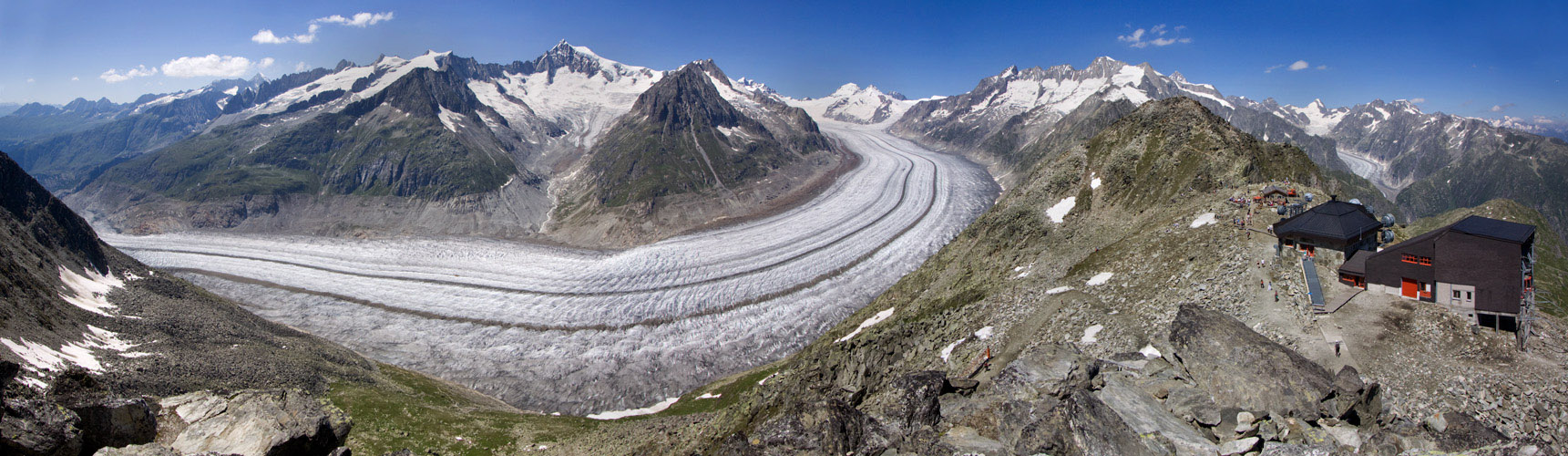 Aletschgletscher - Panorama