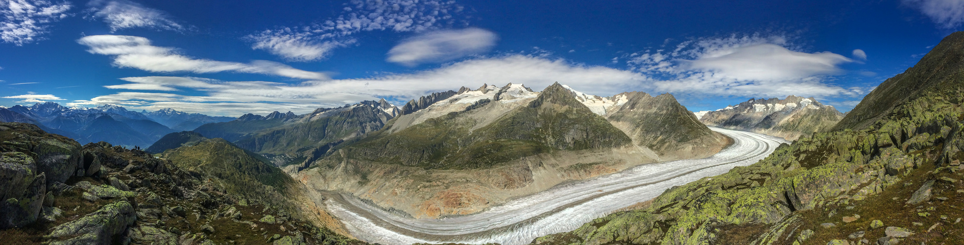 Aletschgletscher Panorama