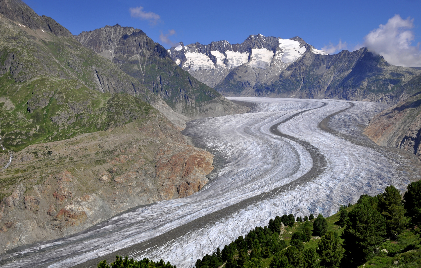 Aletschgletscher vom Eggishorn