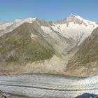 Aletschgletscher, VS, Schweiz