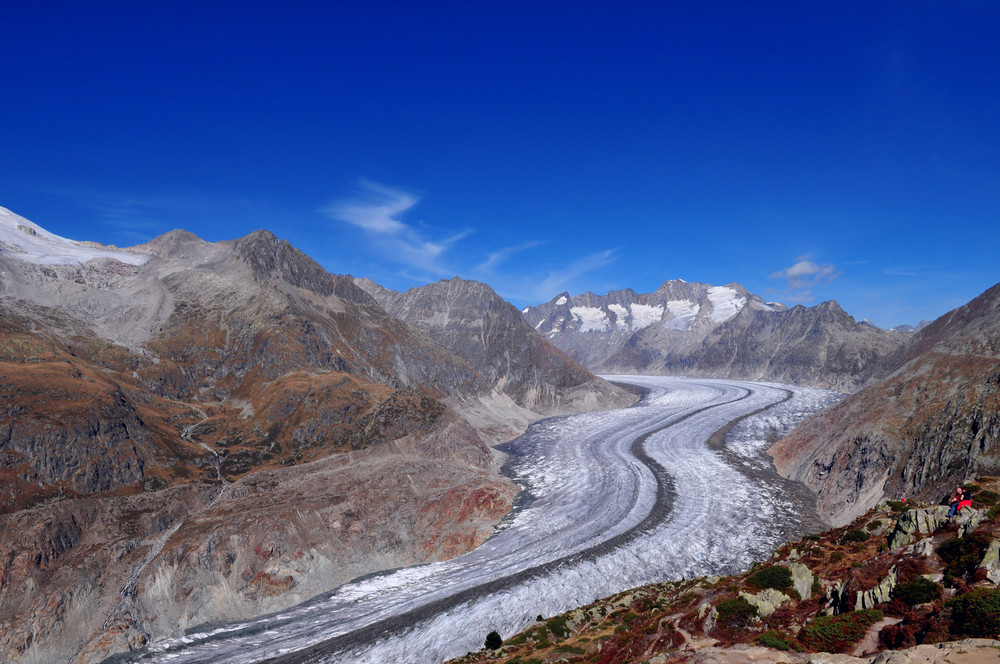 Aletschgletscher Wallis-Schweiz