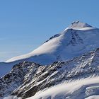 Aletschhorn 4195 m hoch, daß vom Jungfraufirn weiter entfernt liegt