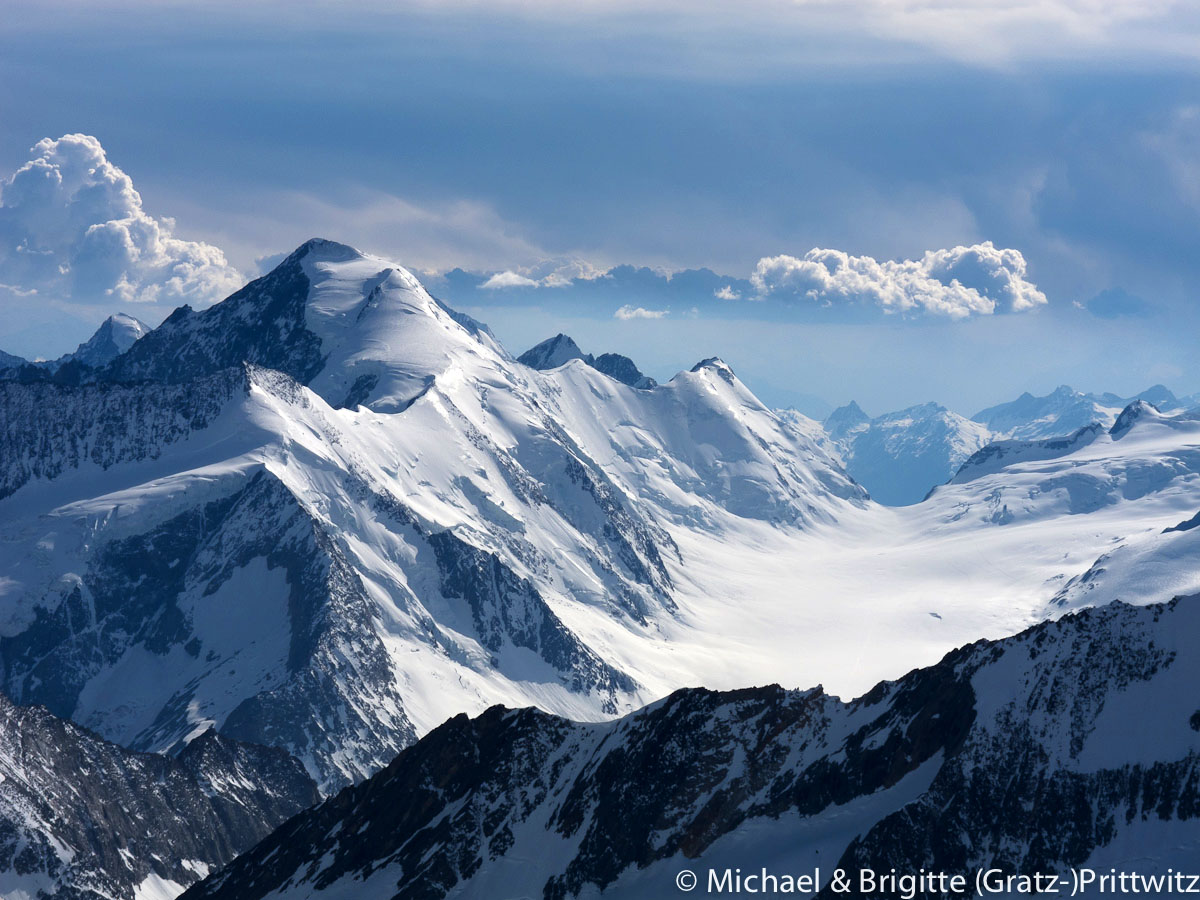 Aletschhorn in den Berner Alpen