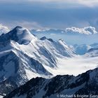 Aletschhorn in den Berner Alpen