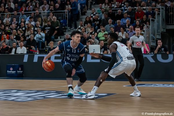 Alex Barcello #13 - MLP Academics Heidelberg am 15.11.24 im SNP Dome Heidelberg