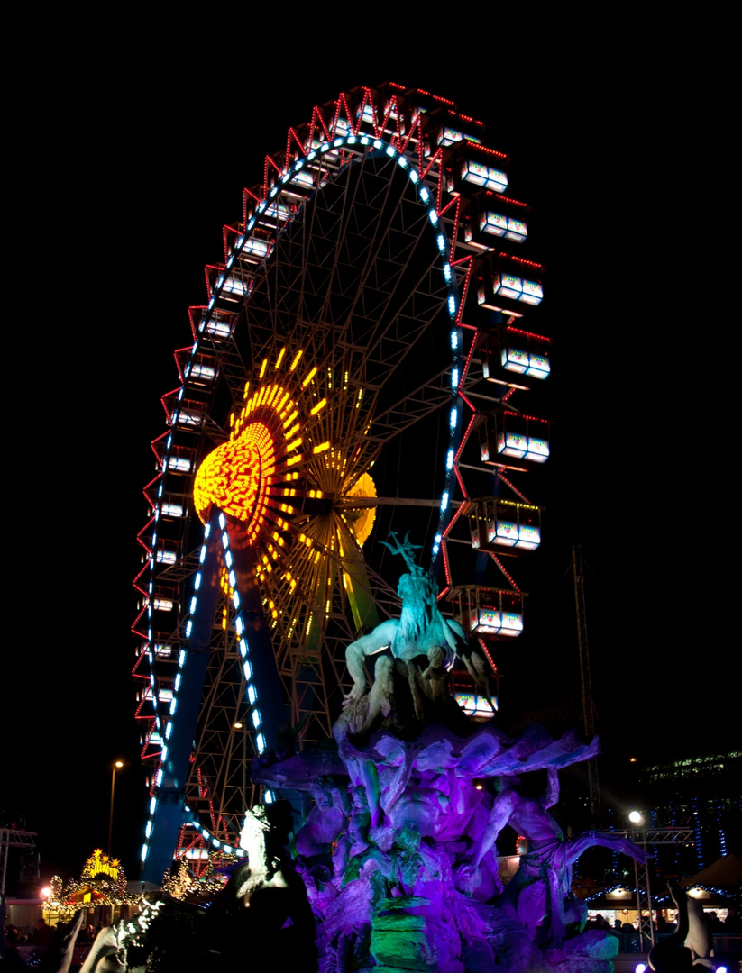 Alex Riesenrad Neptunbrunnen