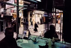 ©ALEX WEBB - URKEY Istanbul 2001 View from a barbershop near Taksim Square.