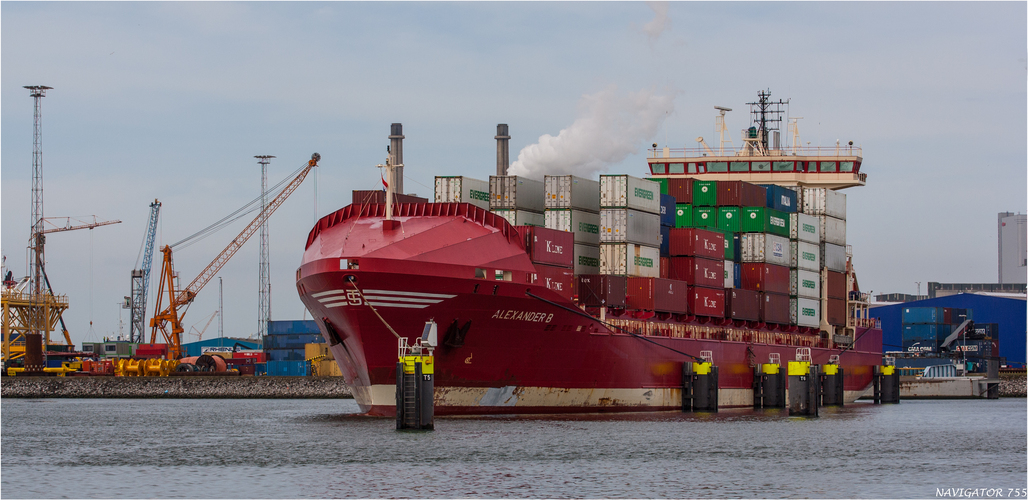 ALEXANDER B / Container Ship / Europahafen / Rotterdam
