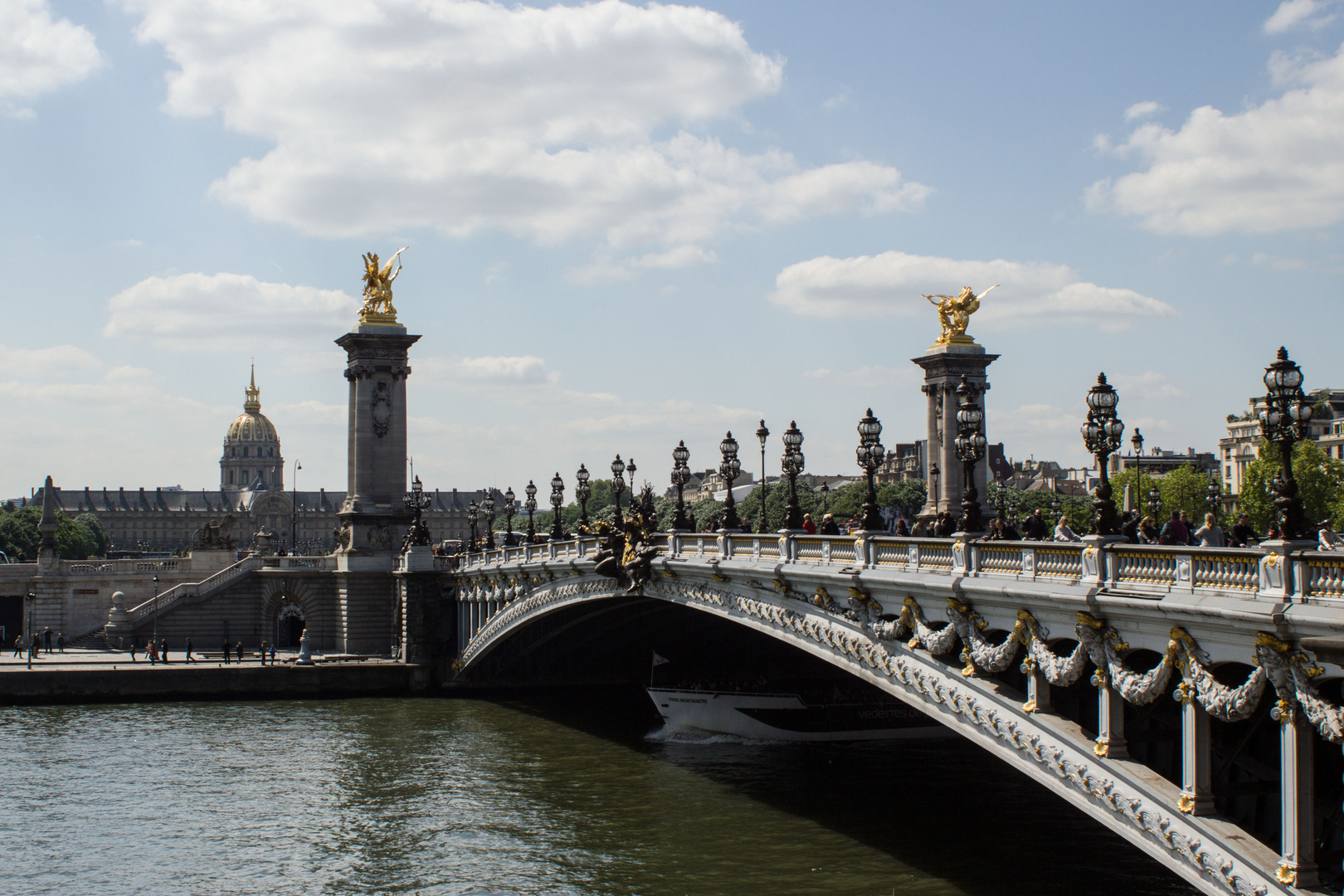 Alexander-Brücke aus der Belle Epoque