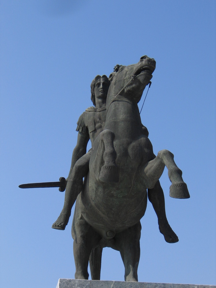 Alexander der Große in Thessaloniki von AnnaMoon 