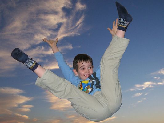 Alexander fällt aus den Wolken