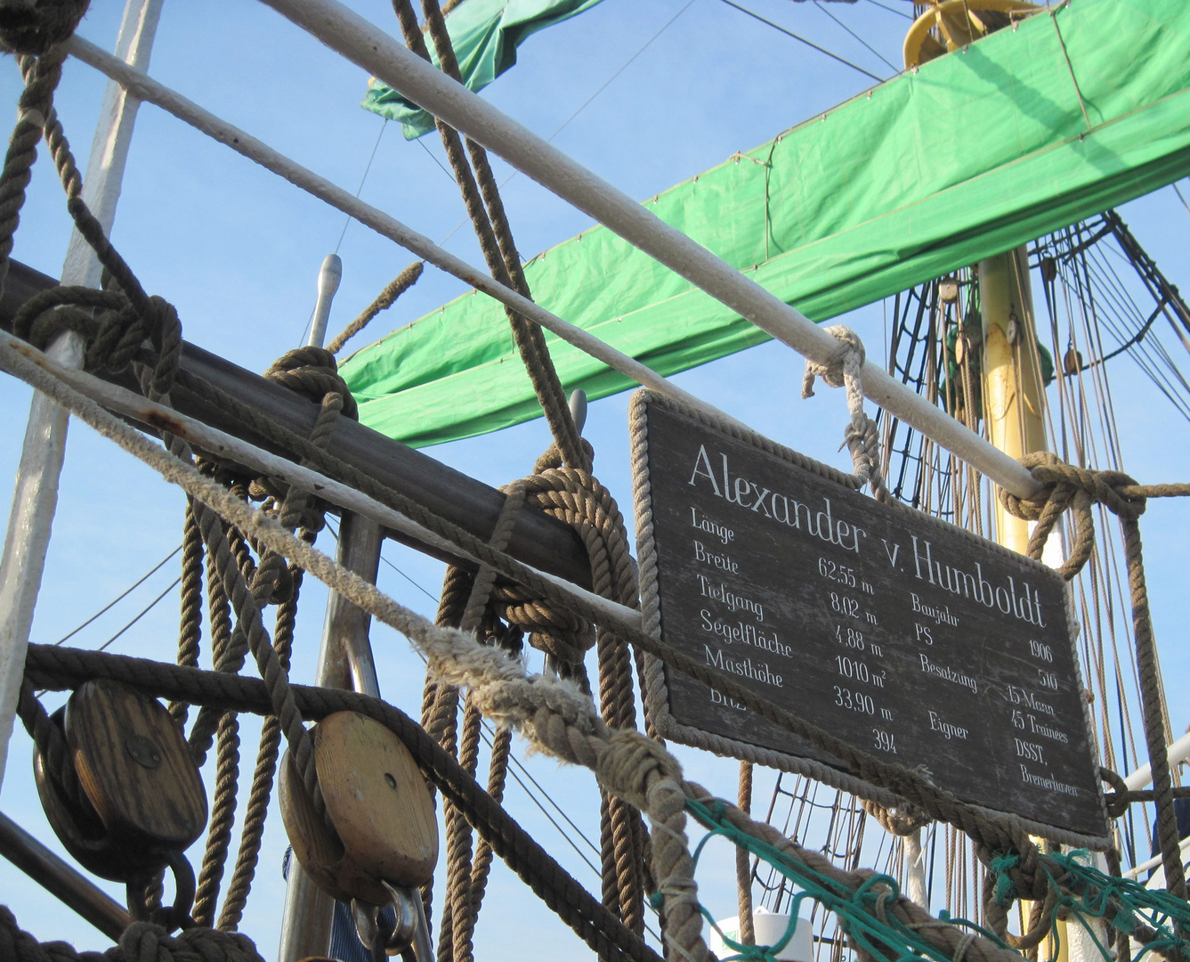 Alexander v. Humboldt, Bontekai Wilhelmshaven 2012